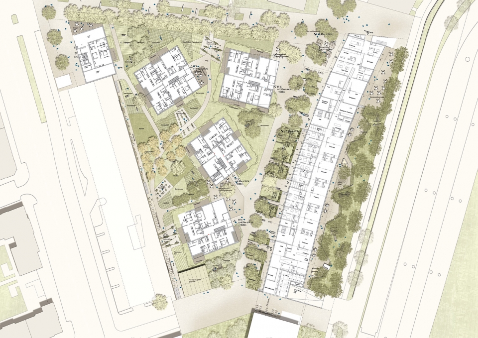 维也纳福利住房“表演性遮阳墙”-37