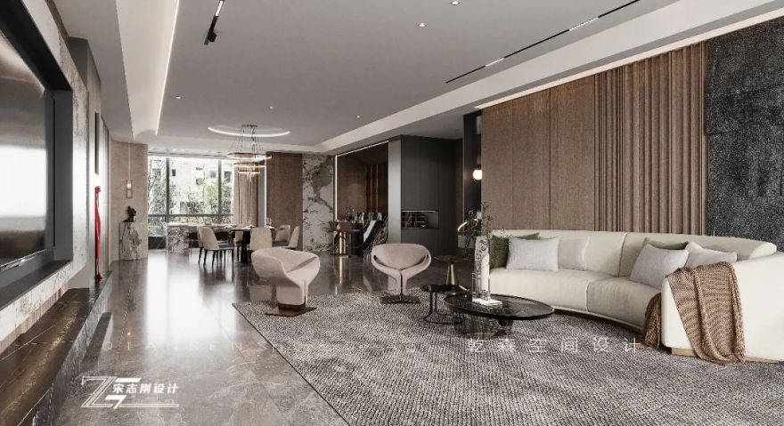 摩登品格自在悠然丨乾森空间设计-18