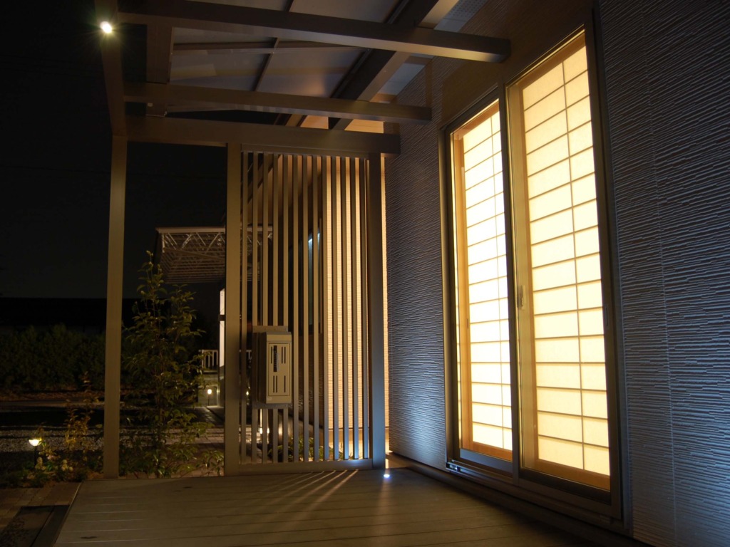 平屋建て和風モダン住宅の新築外構-38