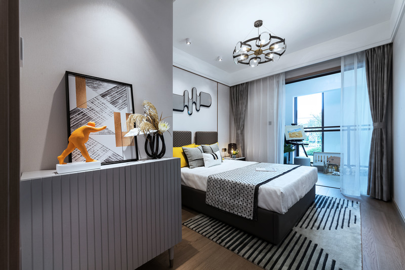 福建莆田璞悦风华110户型样板房 | 现代简约融入海洋元素-26