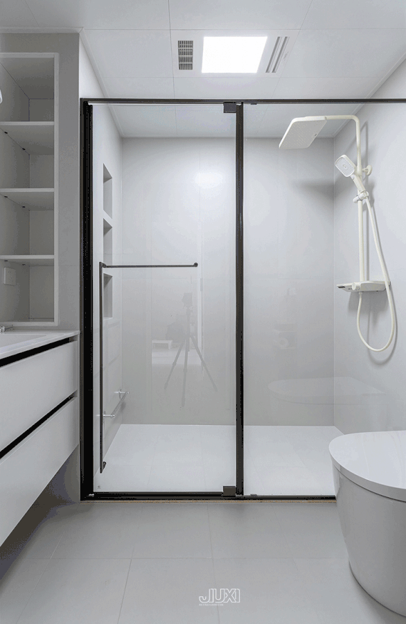 理想的奶油风,构建气质满满的未来四口之家丨中国北京丨久栖设计-52