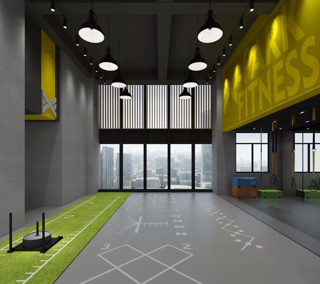 杭州西派健身 | 时线新作 | 工业风室内设计-21