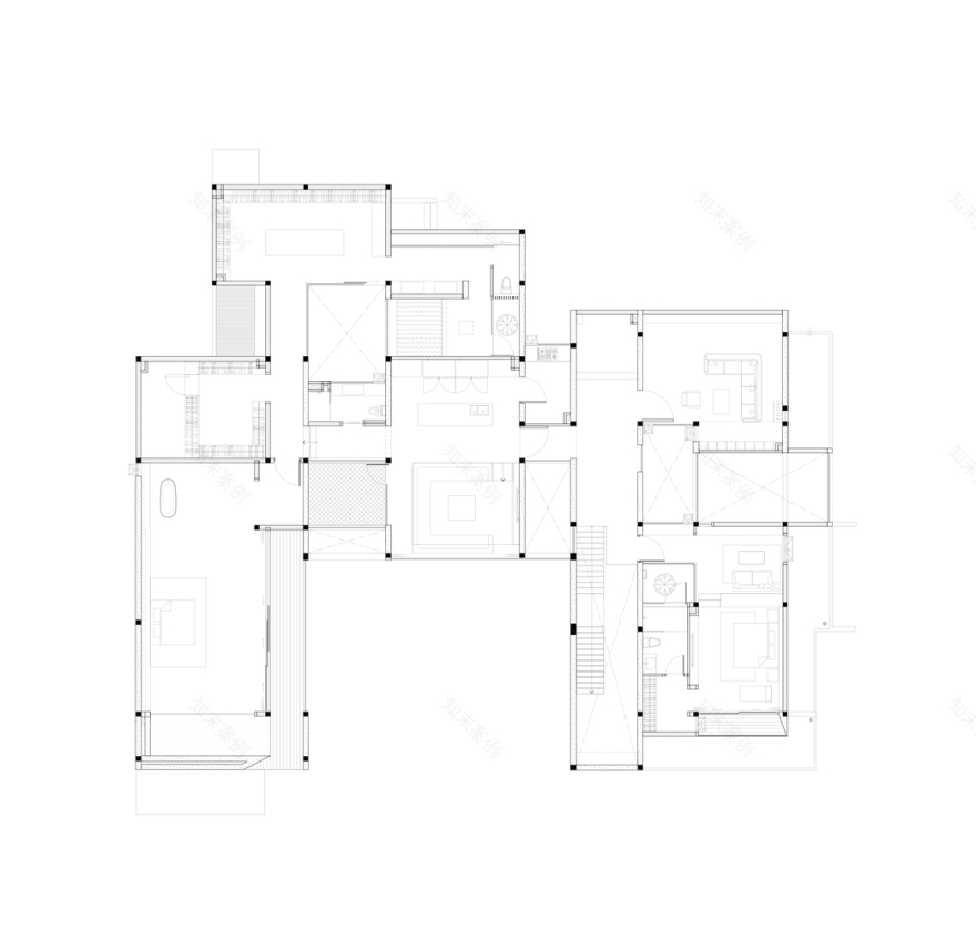 泰国 Baan Akard Yen 住宅丨泰国曼谷丨Studio Krubka-62