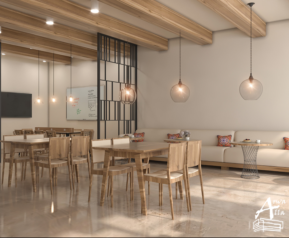 咖啡馆室内设计方案2丨ENG,ALLA & ARWA-3