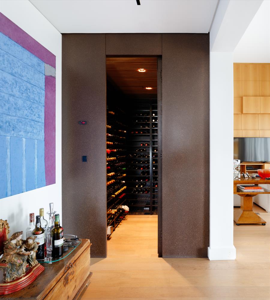 巴西 Alto de Pinheiros II 公寓 | 木质温馨现代住宅-5