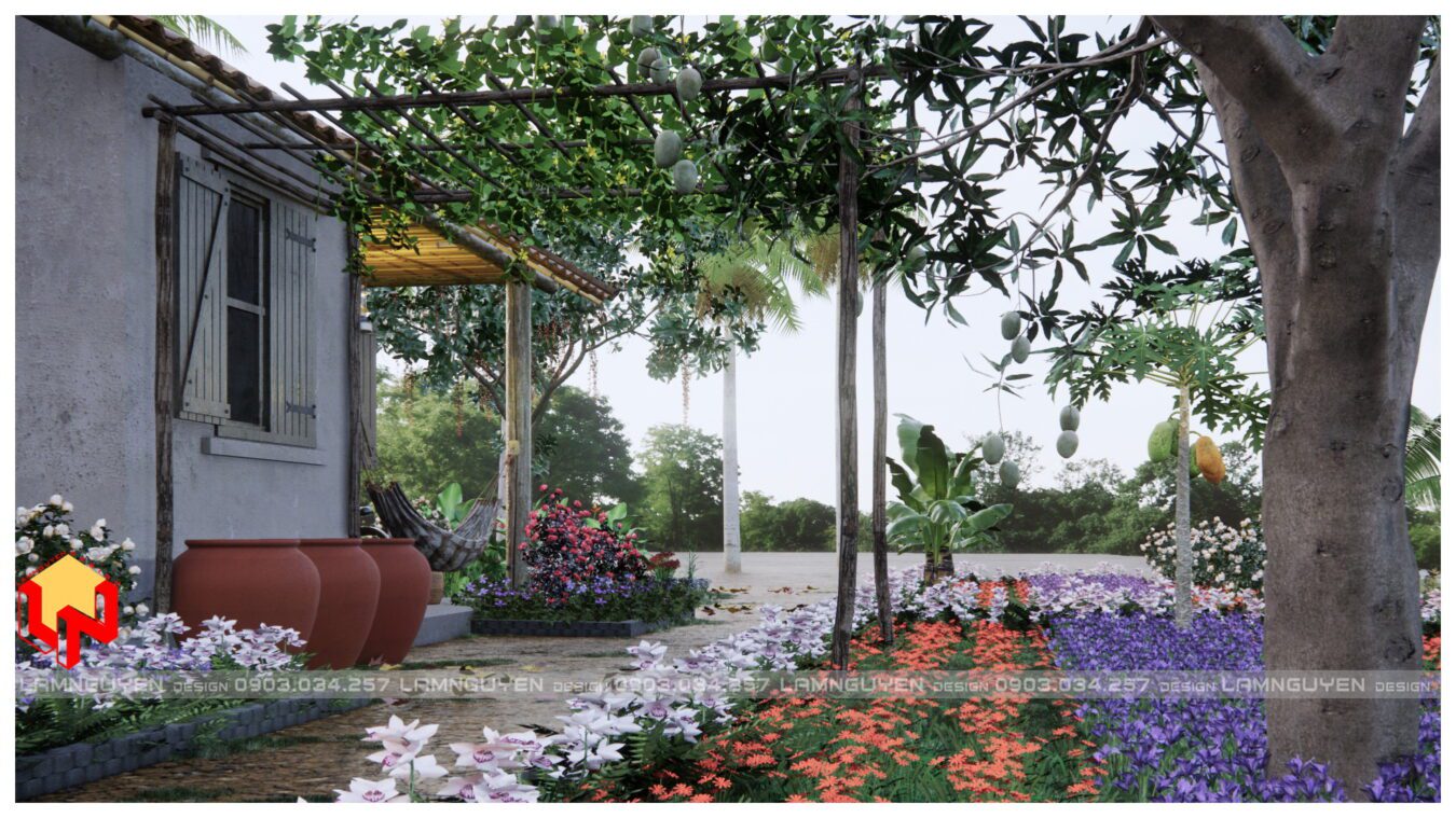 免费的SketchUp房屋外部模型丨Nguyen Van Lam-7