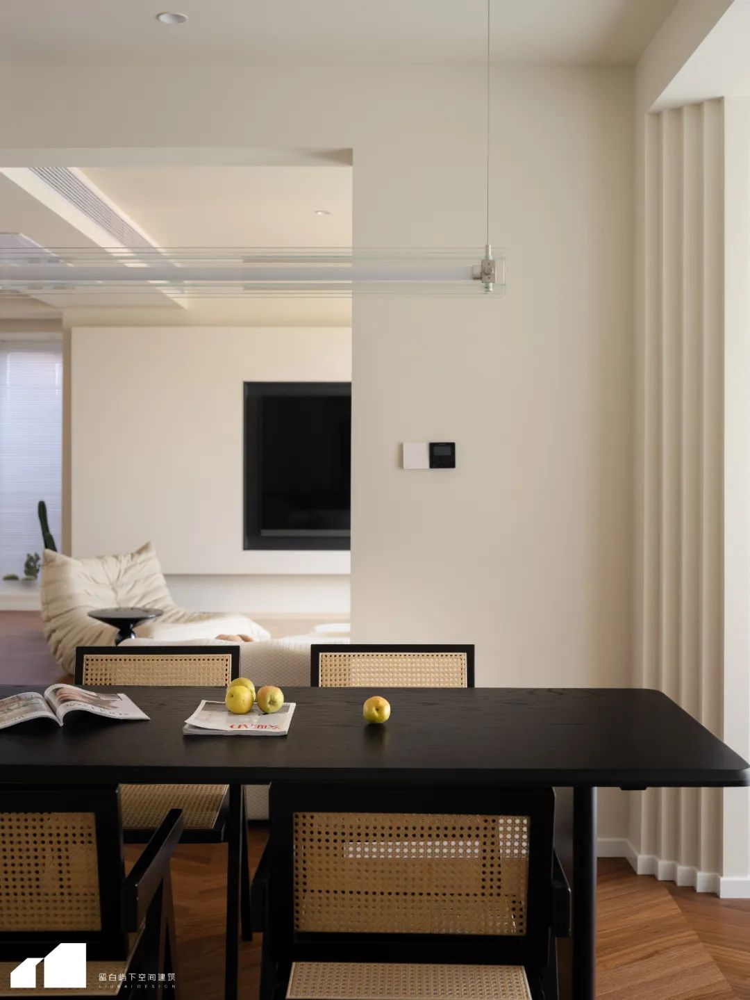 奶油风私宅设计丨留白屿下空间建筑-36