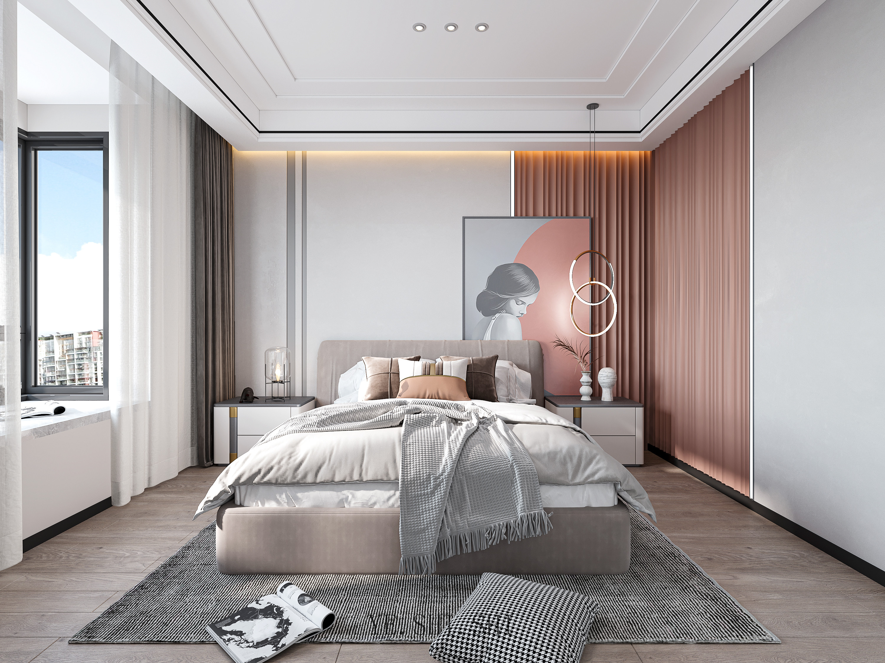 现代全屋|清雅质感的生活空间，是你想要的小清新吗                     -7