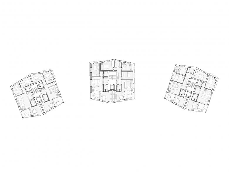 Nussbaumer Architekten AG丨Neubau Mehrfamilienhäuser Siedlung Hohwies Oetwil am See丨瑞士-10