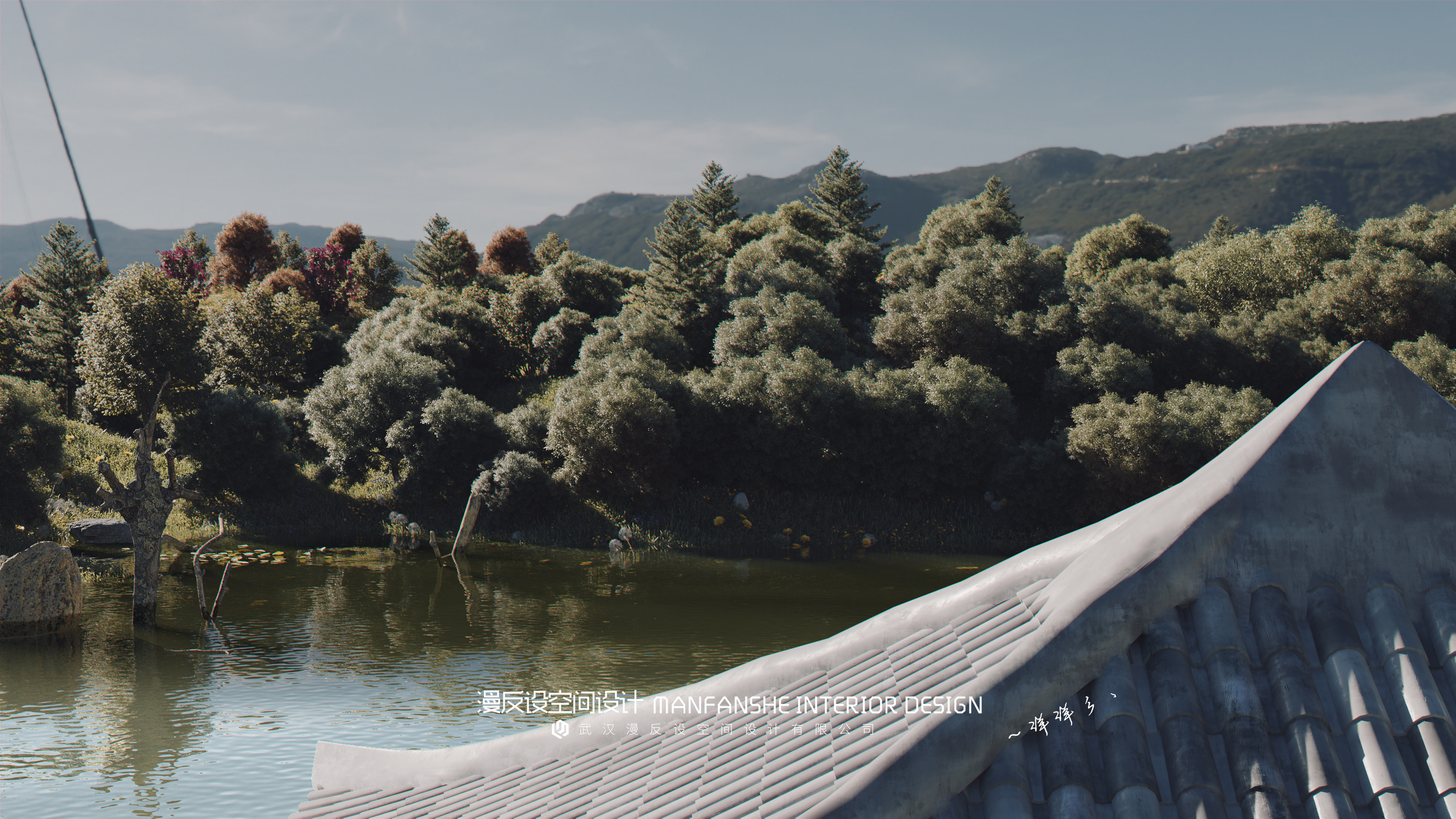 梦幻江山美人 | 3DMAX2020 打造绝美室内设计-7