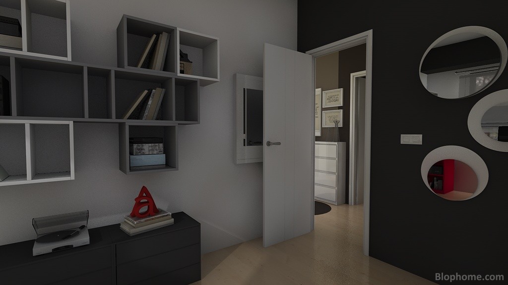 Teoríacolor2 玄关装饰项目丨NereaAlday-13