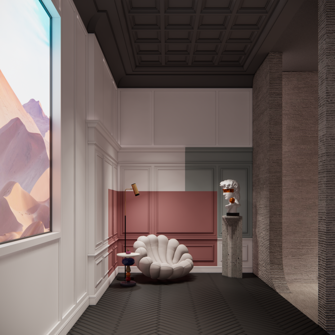 自然的艺术漫游之法意涂料展厅丨UDstudio(unoduestudio)-30