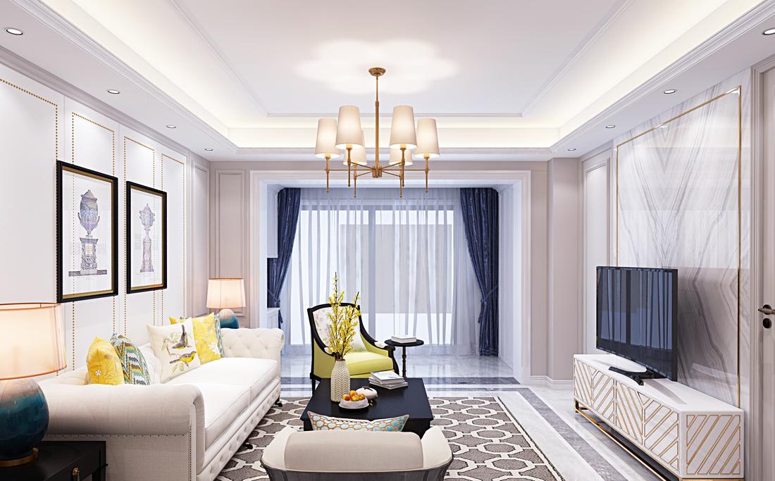 美式轻奢和平上东复式-0