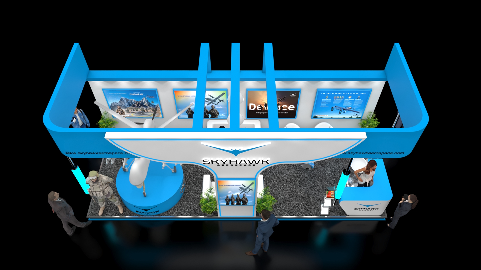 SKYHAWK AEROSPACE Drone Show,-6