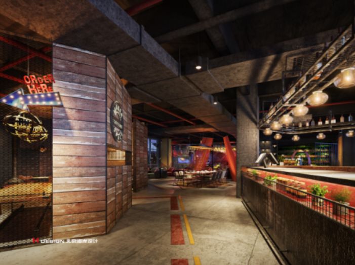 归本主义---划过天际的流星，广州天际咖啡设计方案-40