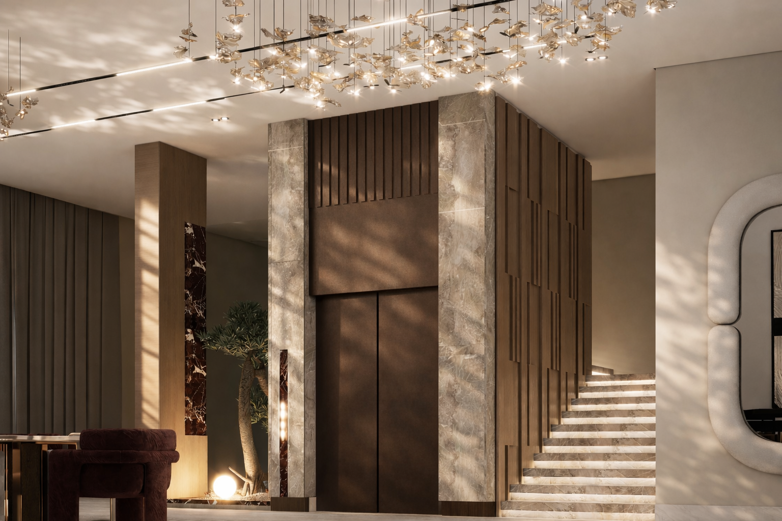 Contemporary Hall & Dining | KSA-1