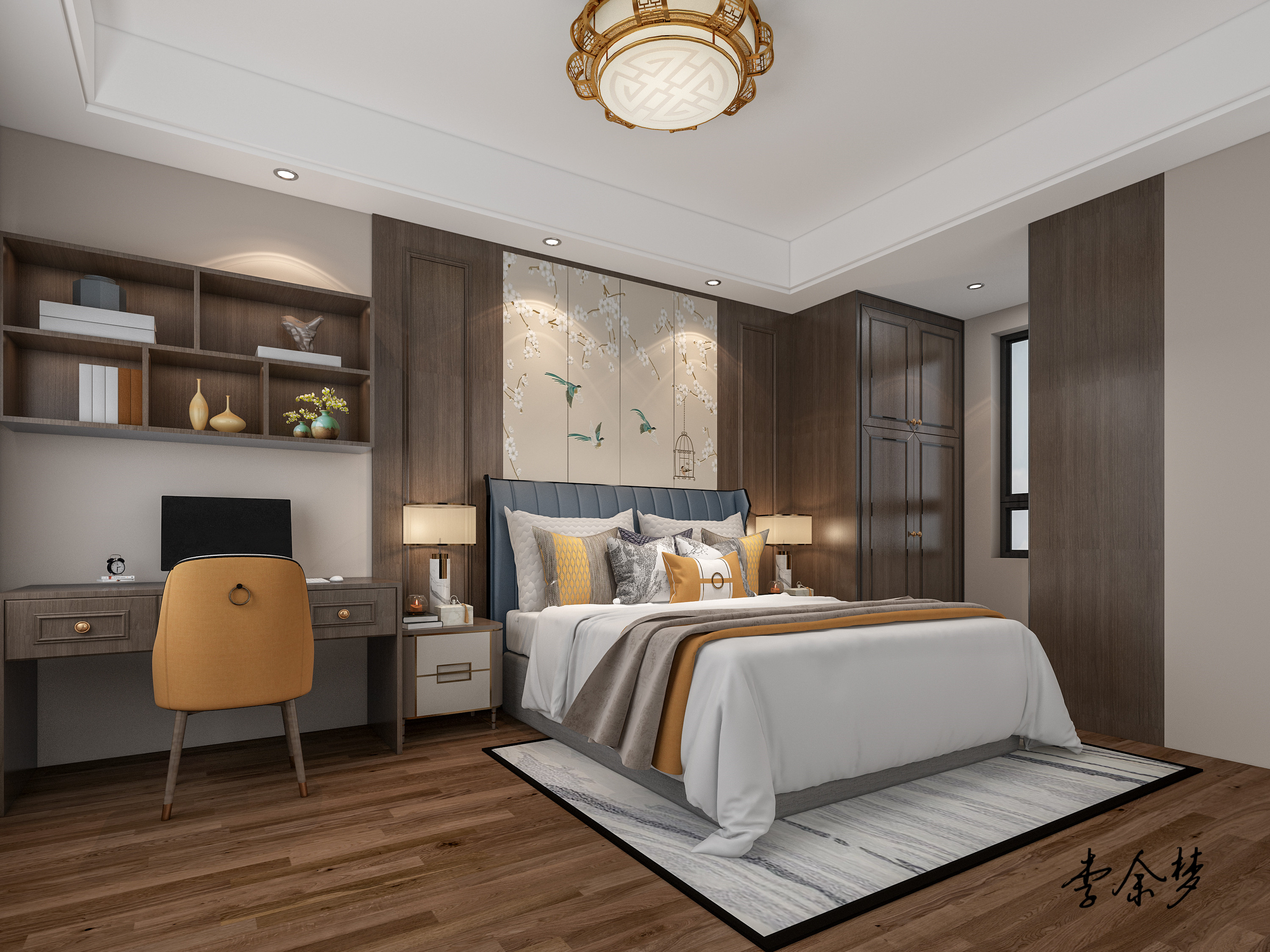 新中式山水画境诗意家居-10