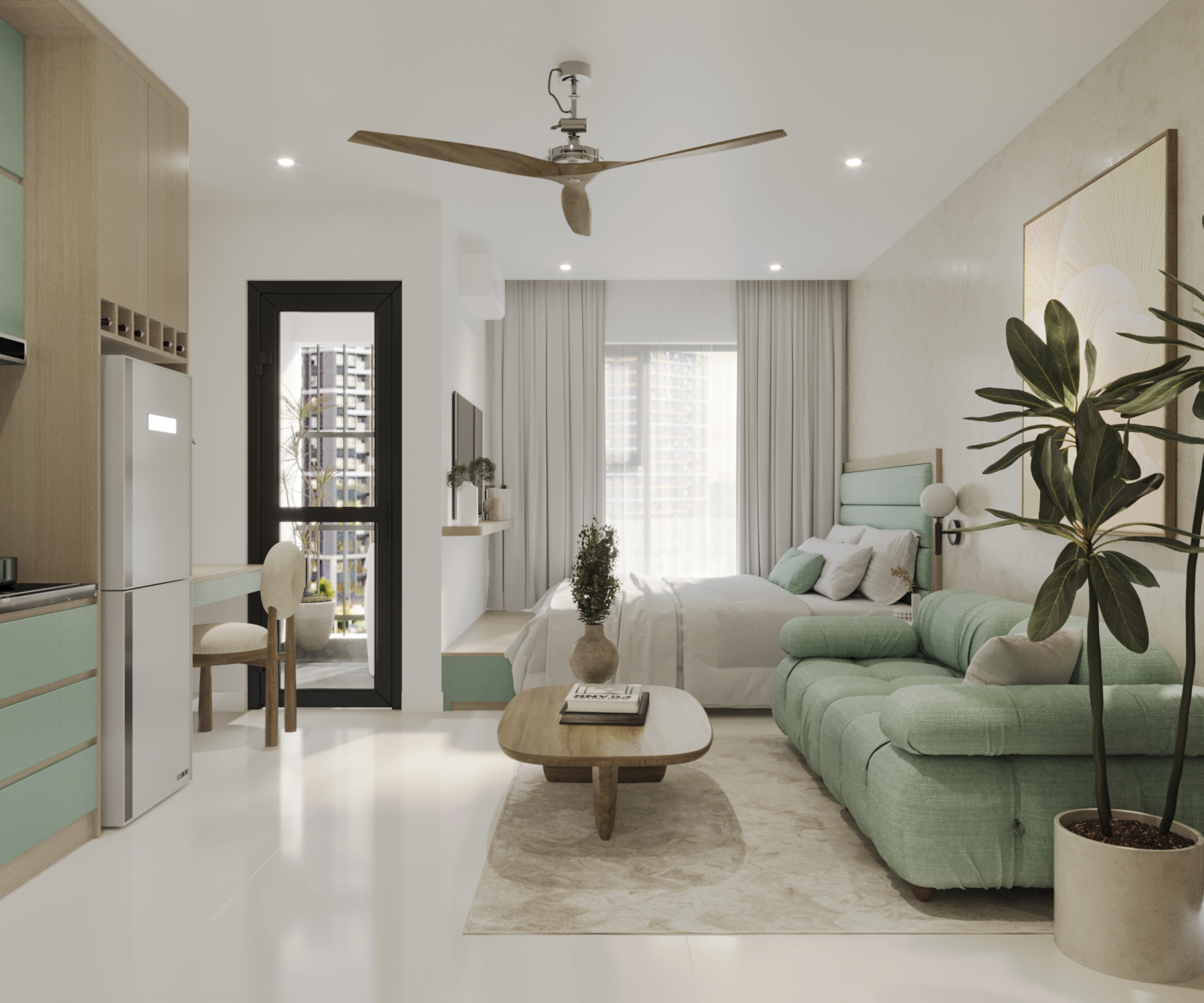 STUDIO ROOM - VINHOMES GRAND PARK-2