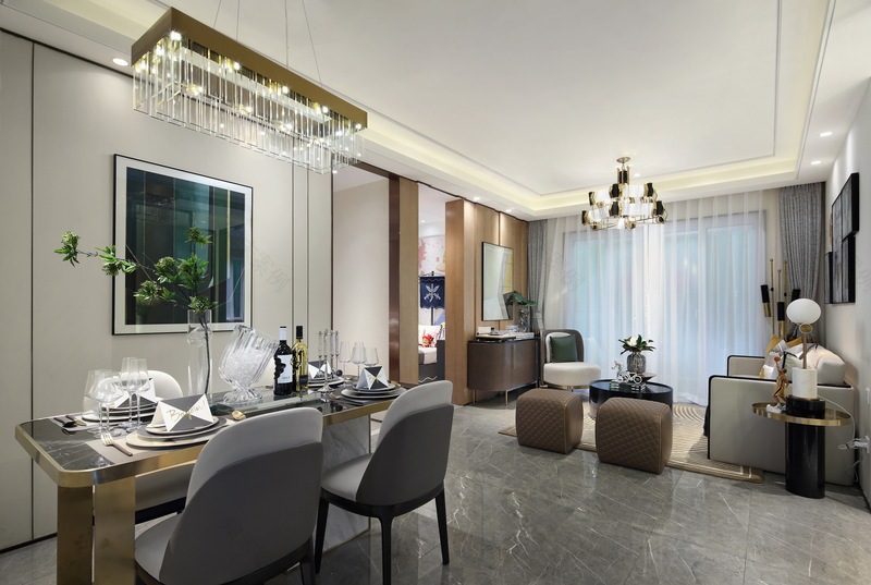 云都会府样板间 现代法式精致与活力青春的设计碰撞-24