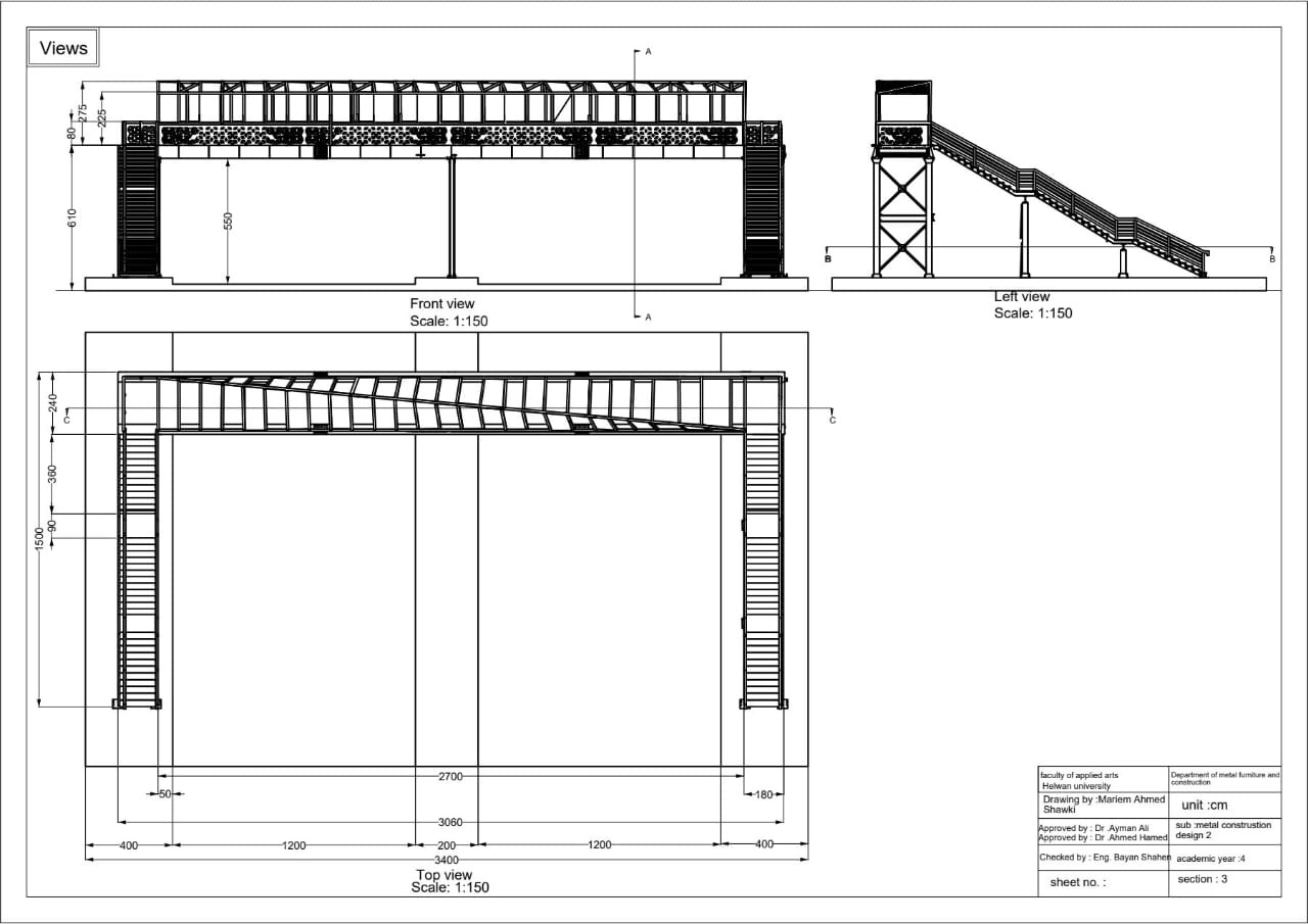 Pedestrian Bridge Design（人行天桥设计）-18