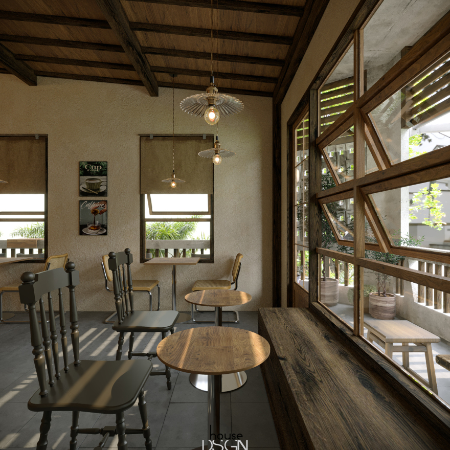 Gathering Coffee Shop 设计丨越南胡志明市丨Mi Nguyen x Housedeignvn-22