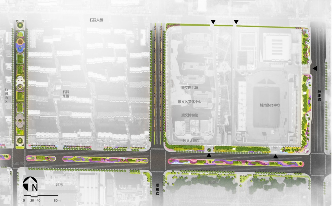 石园花街——顺义区首个花园式示范街区-6