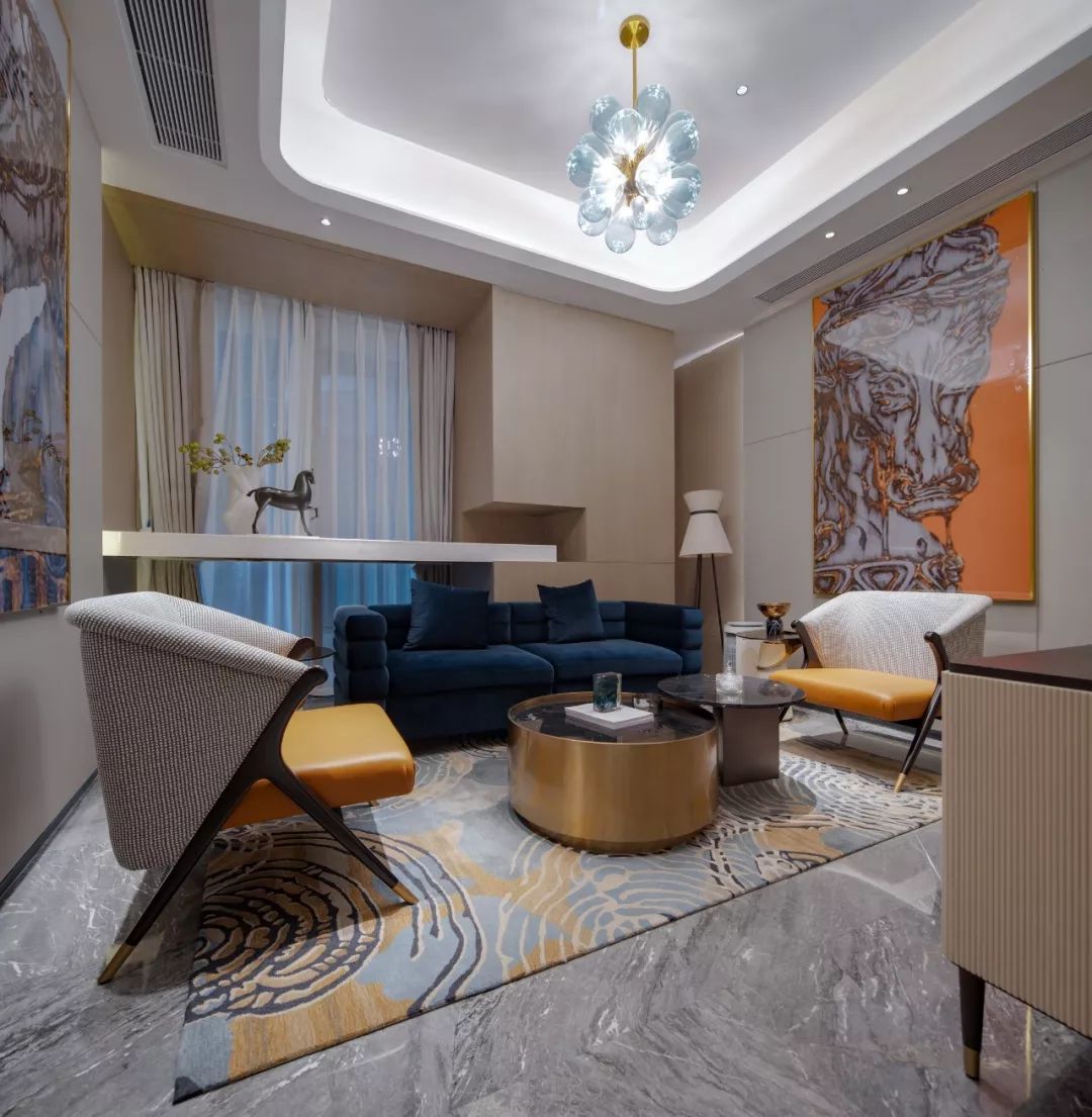 株洲伊景湾营销中心——现代与传统交融的沉浸式空间设计-115