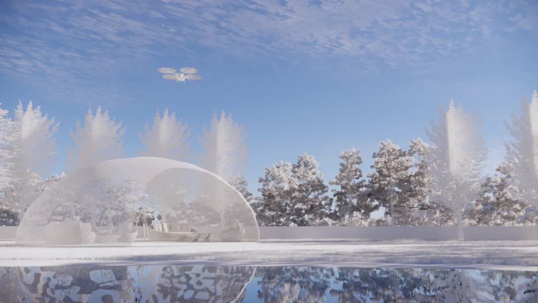   林德设计丨恩平泉林黄金小镇飞行体验馆  景观设计 丨中国广东-58