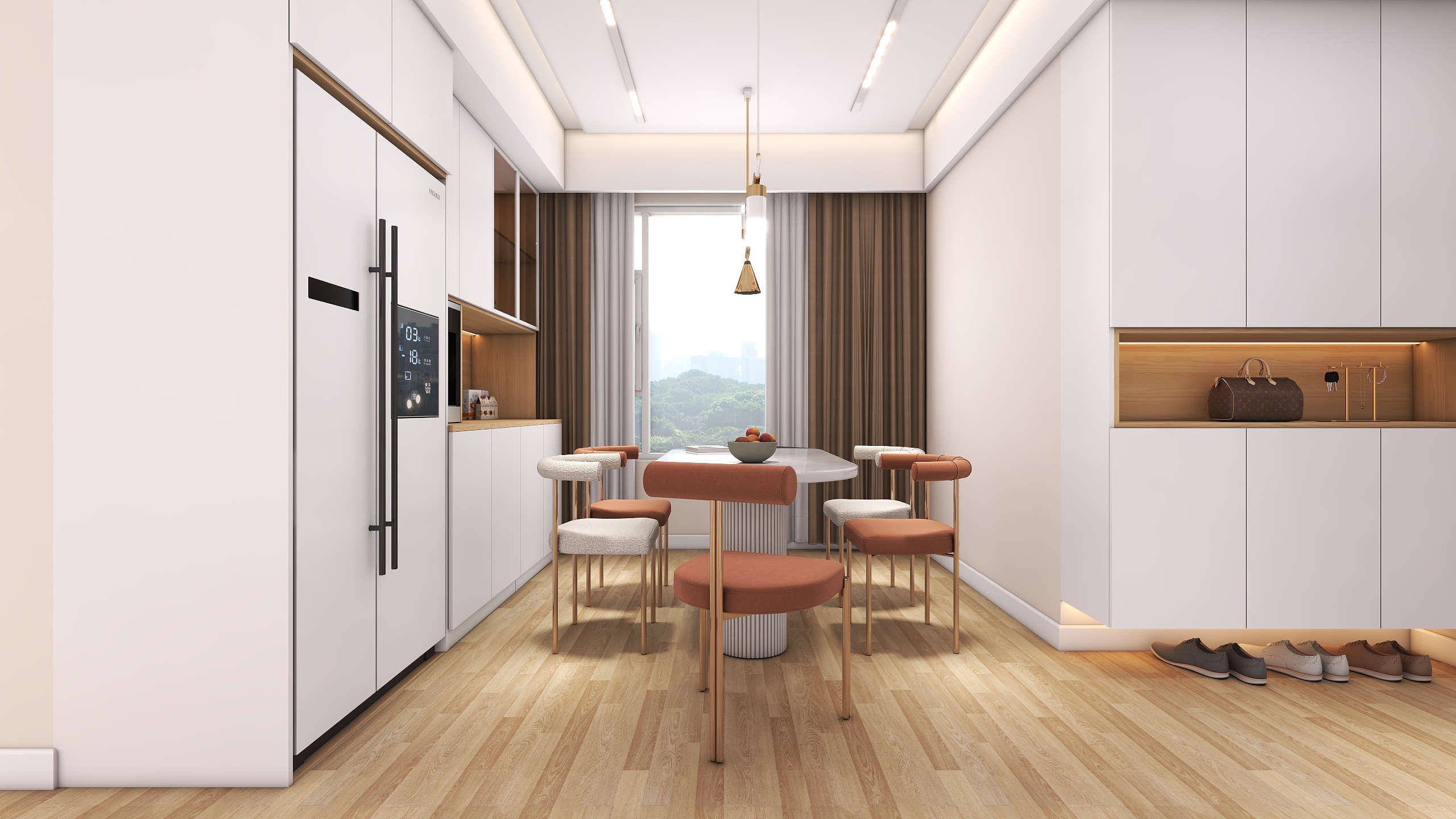 四川邻水星辰壹号（105平方现代简约三居室）-20