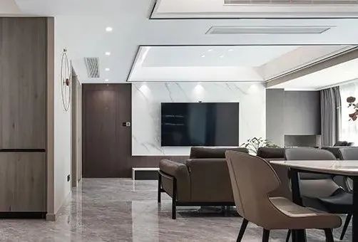 奶油色家居,温馨宁静的现代简约设计丨博艺装饰-56