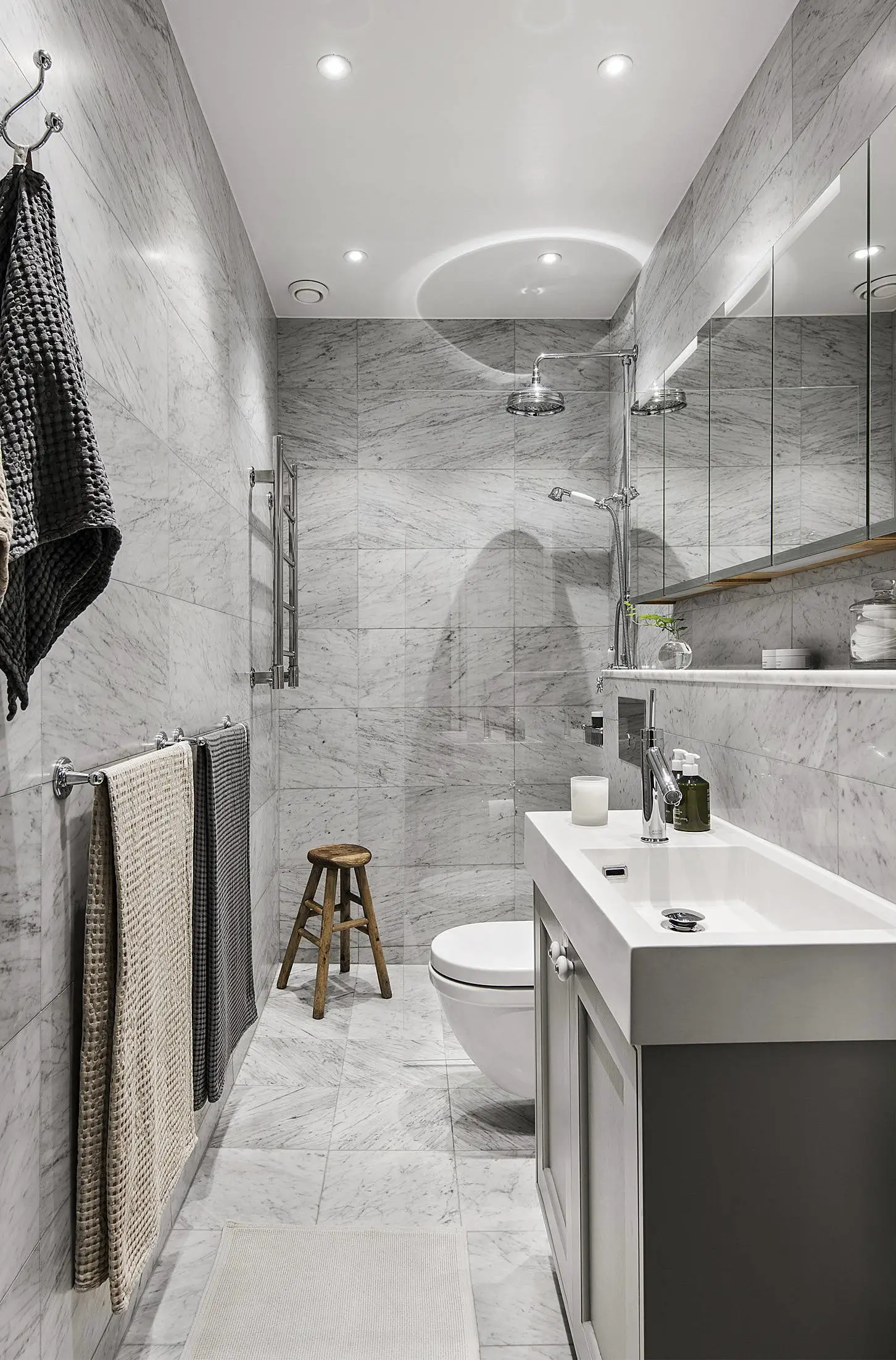 瑞典古韵两居公寓设计-14