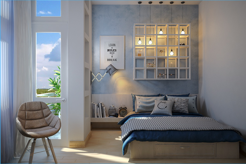 色彩鲜艳和现代的儿童卧室设计思路-2