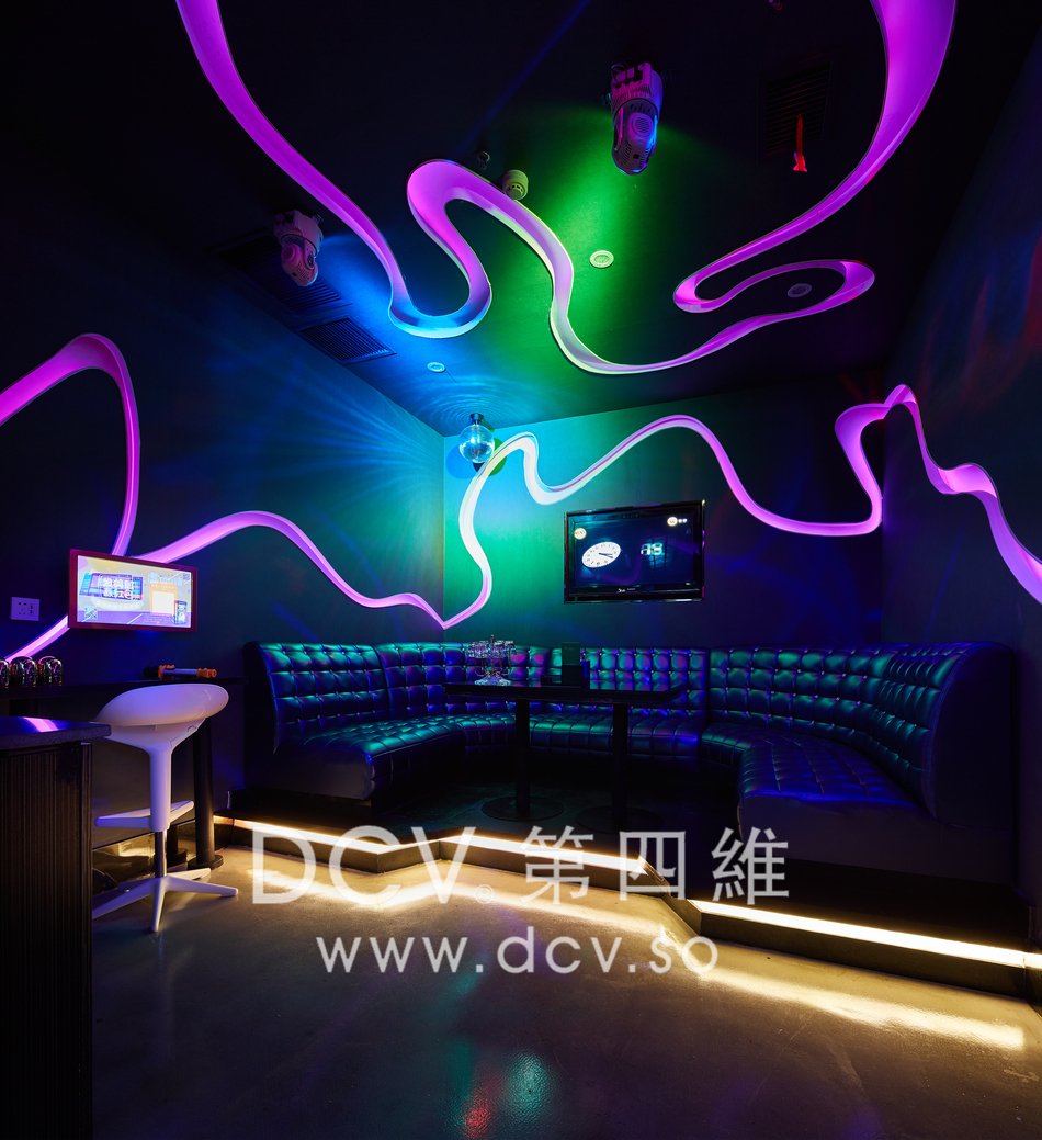 西安口碑最好的情景KTV设计-安康.COCO梦想秀（火吧）娱乐厅吧-63