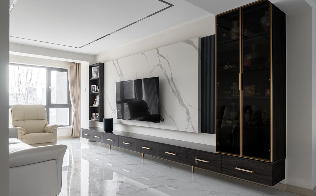 现代轻奢风平层设计-30