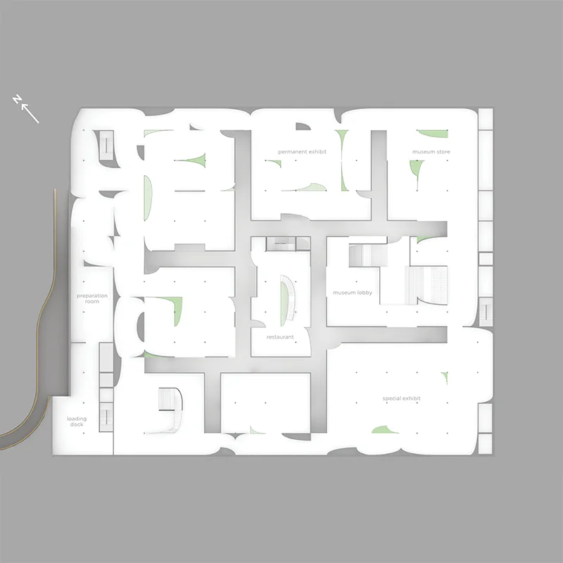 韩国松岛世界文字国家博物馆设计丨Hou de Sousa,Archotus的Craig Cook-9