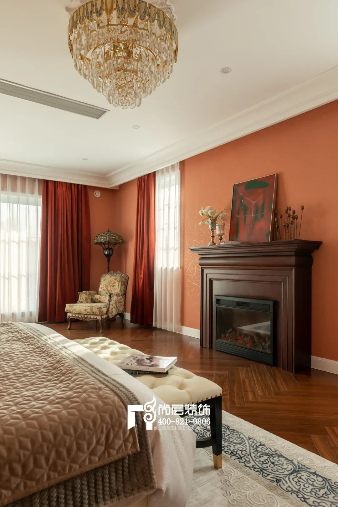 龙柏山庄  ▏500㎡混搭  ▏魅力繁花——优雅复古-39