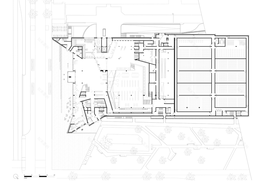 卢森堡国家图书馆丨Bolles + Wilson-27