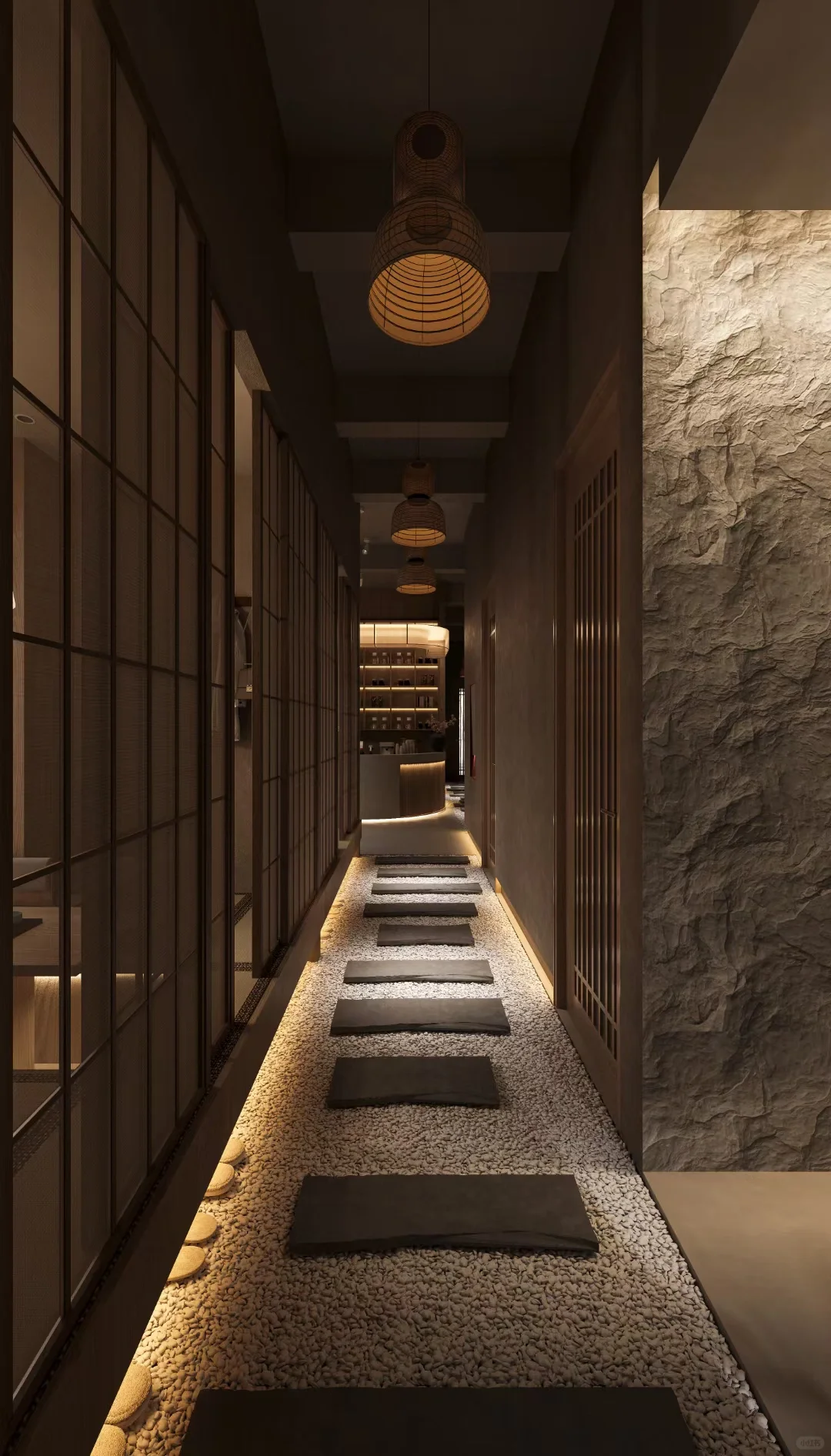 “新中式”风餐厅——浮华中透着精美-1