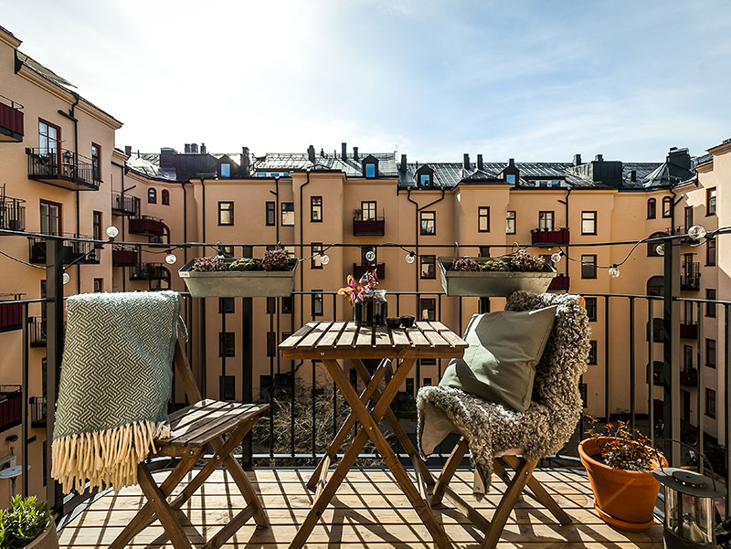 斯德哥尔摩公寓 | 个性化色彩与墙饰设计-4