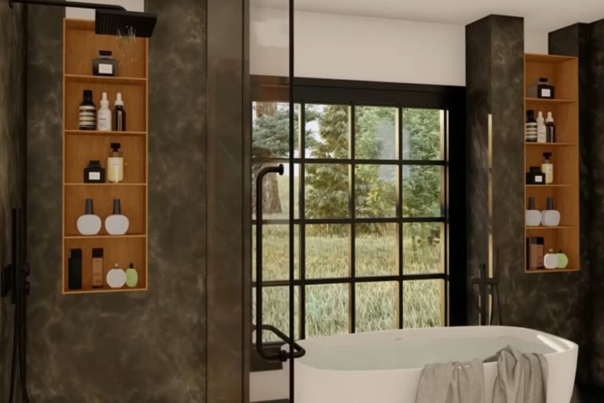 现代集装箱房屋与自然交织的生活 潮流房屋设计-18