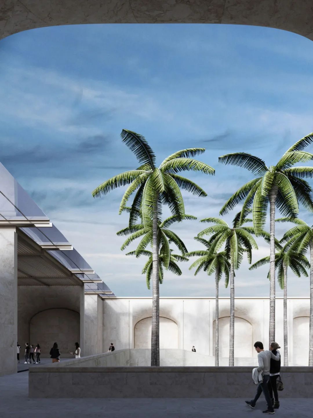 迪拜标志性清真寺丨阿联酋迪拜丨Luca Poian Forms-59