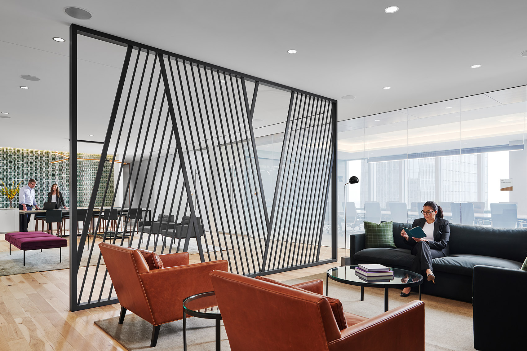 美国废物管理公司总部丨Perkins&Will-35