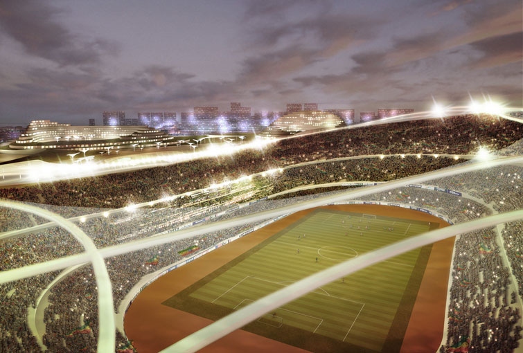 亚的斯亚贝巴国家体育场及体育村丨埃塞俄比亚亚的斯亚贝巴-31