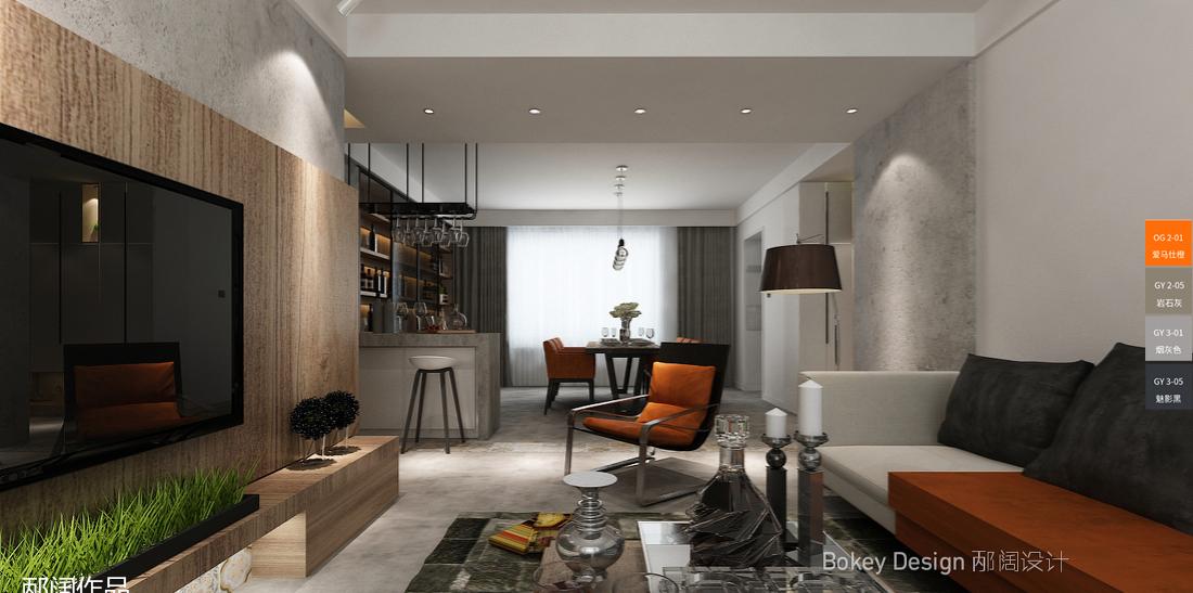 
雾灰与爱马仕橙，优雅轻奢范儿~ -2