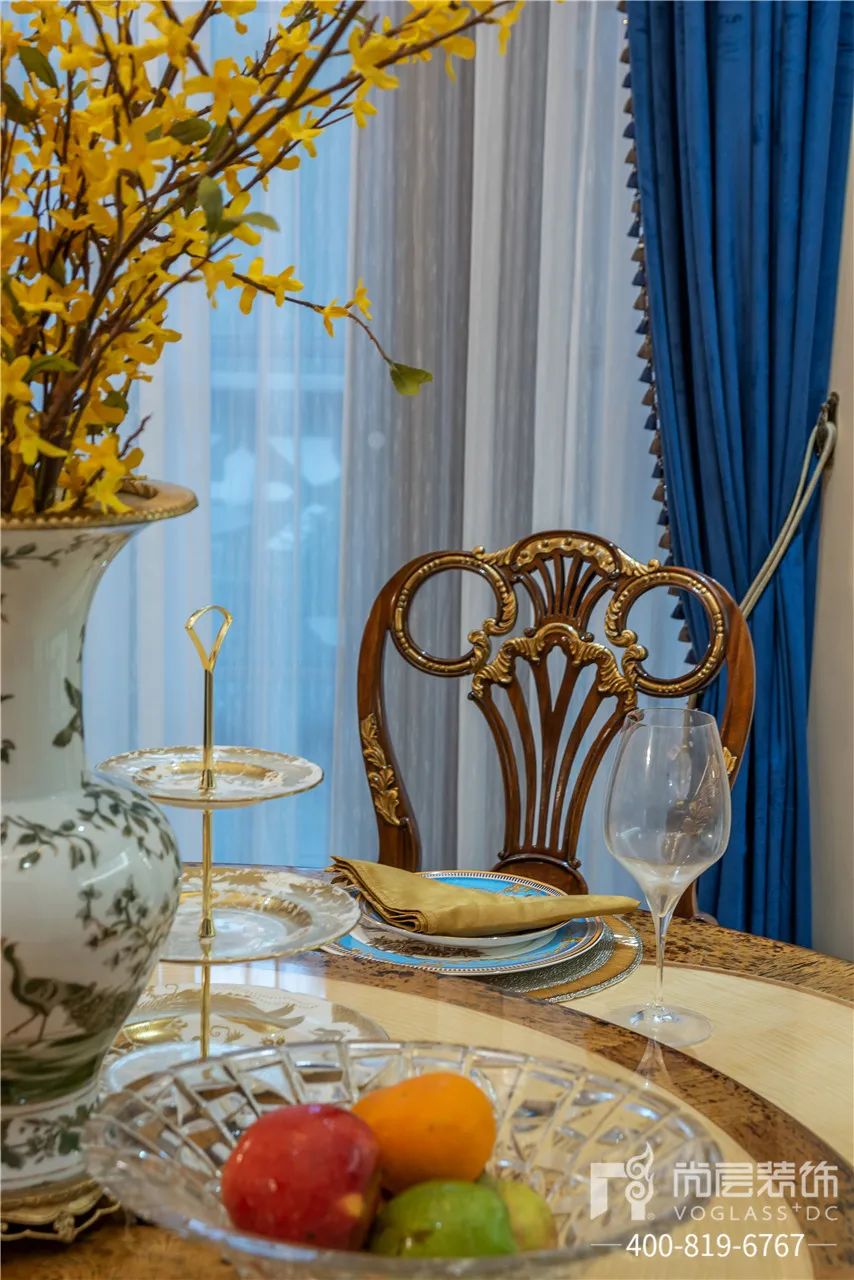 别墅装修 | 中建大公馆——中美混搭，复古优雅！-22