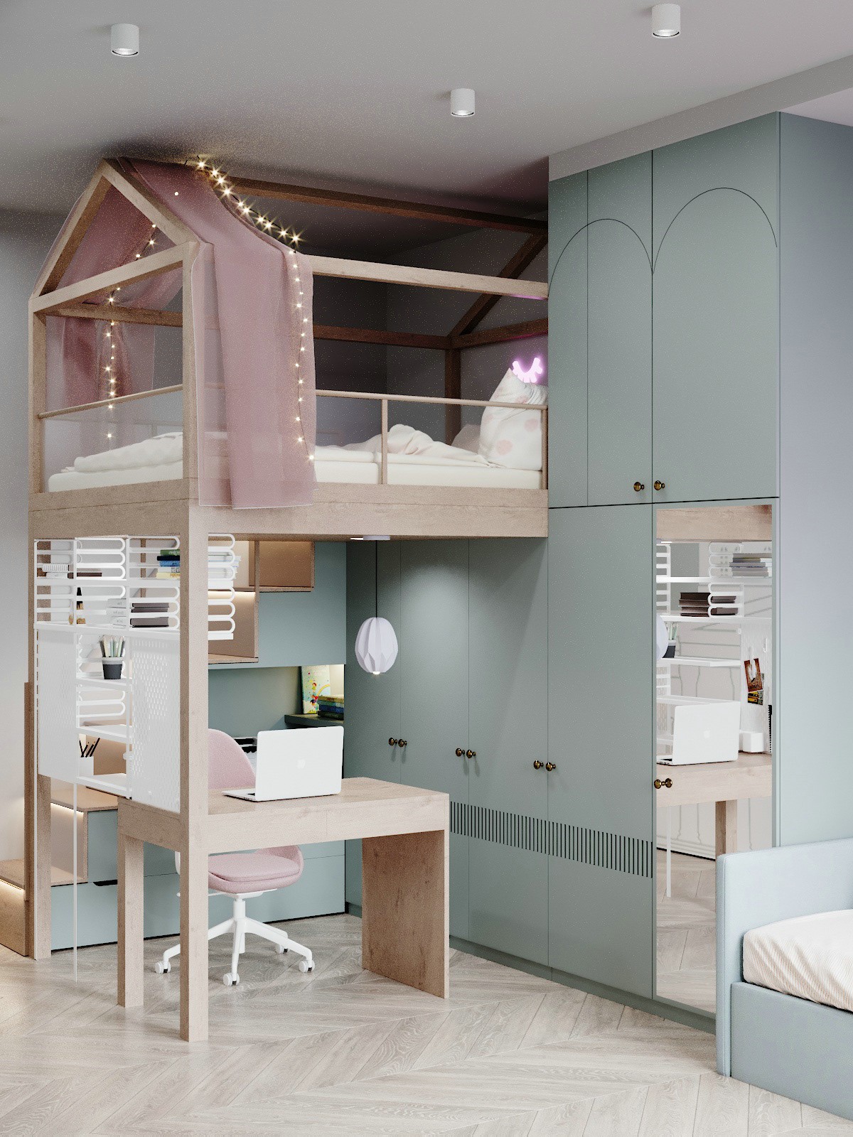 130平简约空间，配色细腻！-6