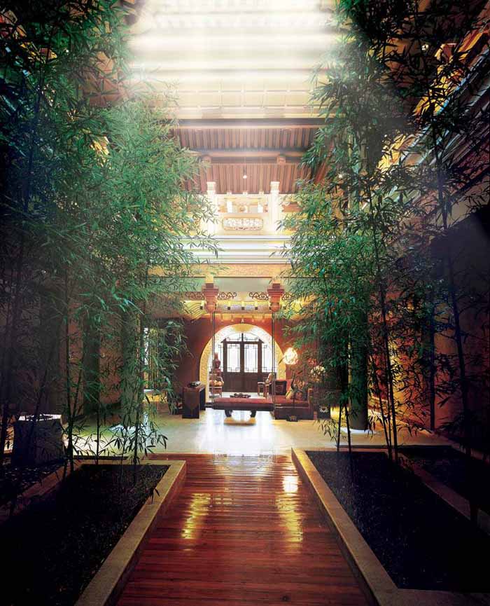繁华中寻宁静，晴翠园四合院设计展现中式美学-7