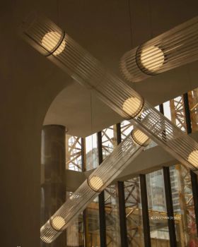 深圳朗峻广场大堂空间灯光装置丨中国深圳丨CUN 寸 DESIGN,陈星宇设计事务所