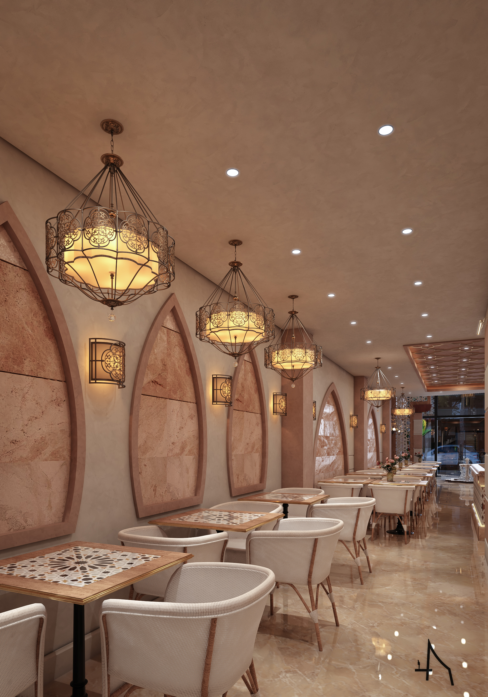 伊斯兰餐厅丨阿联酋迪拜丨Islamic star-20