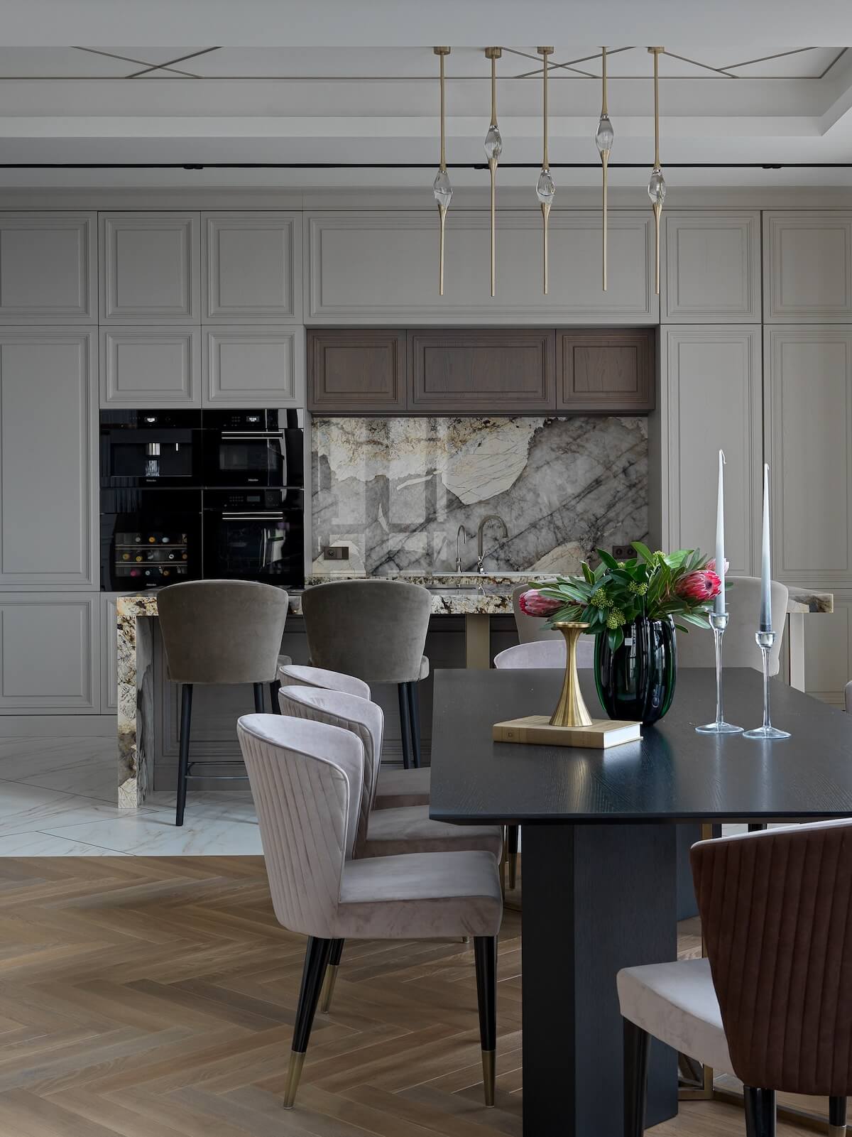 红方顶层公寓丨俄罗斯莫斯科-10